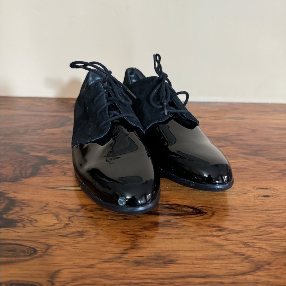 Munro Women's Markella Oxfords - Black Leather 7